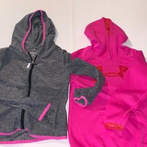 Girls Hoodie Bundle (Reebok & UA)